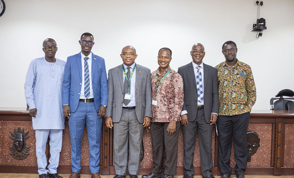 Ghana and Rwandan Pharmacy Council pays courtesy visit to College of